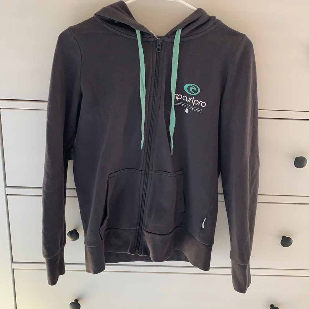 Rip curl zip up hoodie